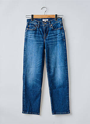 Jeans coupe slim tissage brut taille normale bleu RE / DONE femme