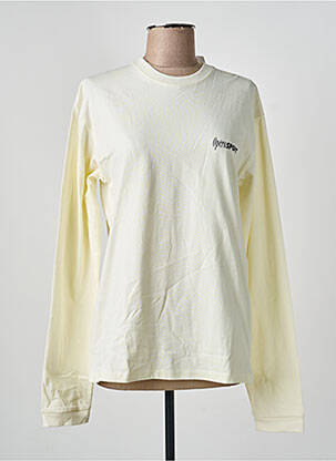 Top tissage jersey manches longues beige OPÉRA SPORT femme