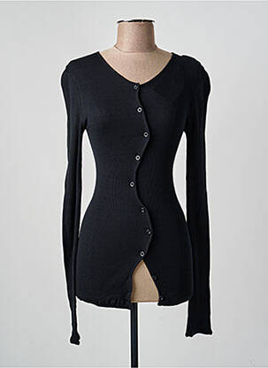 Top stretch manches longues noir OPÉRA SPORT femme