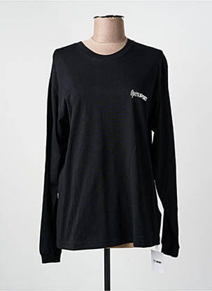 Top tissage jersey manches longues noir OPÉRA SPORT femme