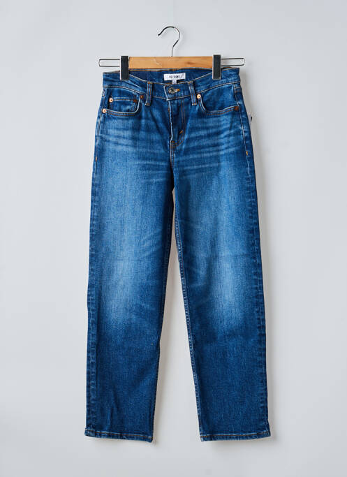 Jeans coupe slim tissage brut taille normale bleu RE / DONE femme