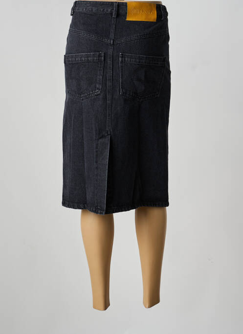 Jupe mi-longue taille normale noir OPÉRA SPORT femme