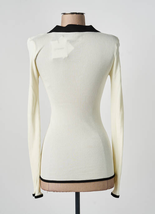 Top stretch manches longues beige OPÉRA SPORT femme