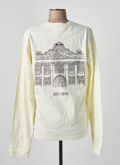 Top tissage jersey manches longues beige OPÉRA SPORT femme