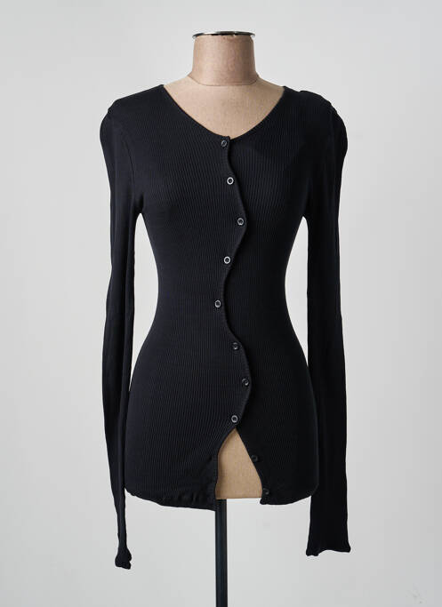 Top stretch manches longues noir OPÉRA SPORT femme