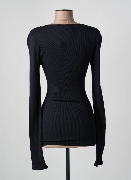 Top stretch manches longues noir OPÉRA SPORT femme