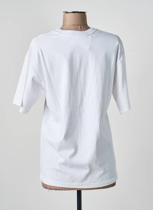 T-shirt coupe droite manches courtes blanc OPÉRA SPORT femme
