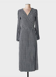 Robe longue manches longues manches longues noir BETTY BARCLAY femme