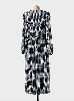 Robe longue manches longues manches longues noir BETTY BARCLAY femme