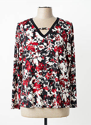 T-shirt manches longues manches longues rouge GUY DUBOUIS femme