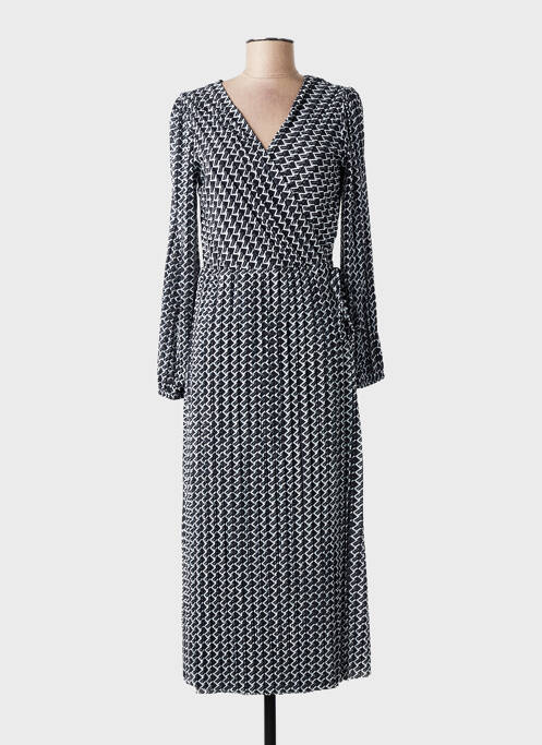 Robe longue manches longues manches longues noir BETTY BARCLAY femme