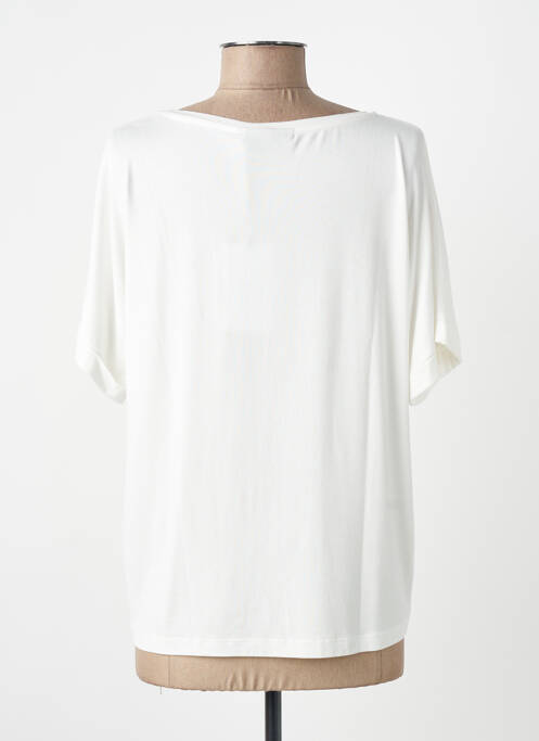 T-shirt coupe droite manches courtes beige MISE AU GREEN femme