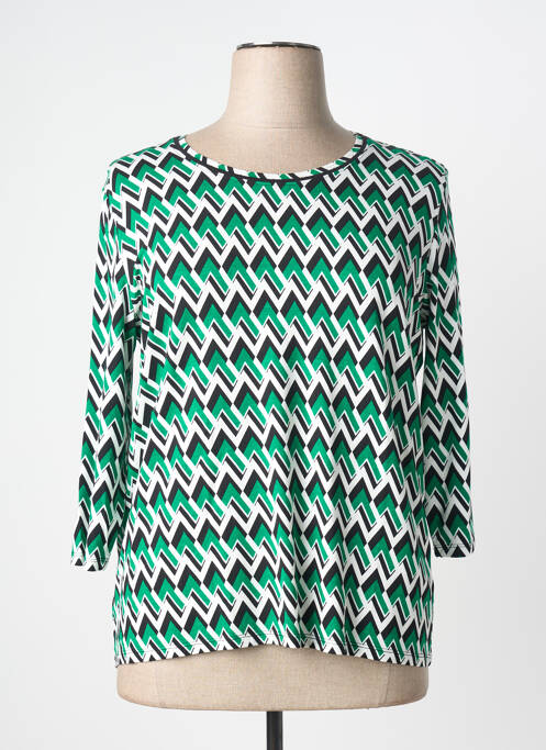 T-shirt manches 3/4 manches 3/4 vert BETTY BARCLAY femme