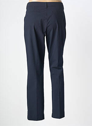 Pantalon droit stretch taille normale bleu KANOPE femme