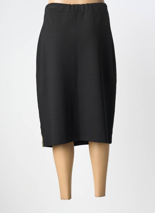 Jupe mi-longue coupe droite noir MERI & ESCA femme