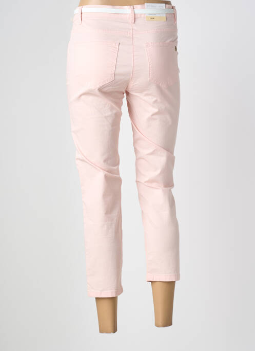 Pantacourt stretch taille normale rose BETTY BARCLAY femme