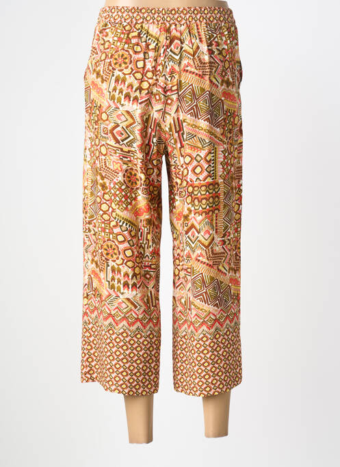 Pantacourt taille élastique taille normale rouge MERI & ESCA femme