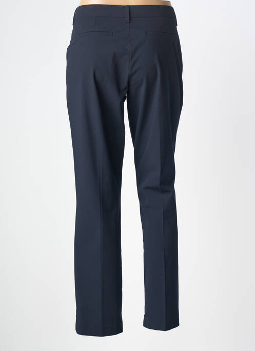 Pantalon droit stretch taille normale bleu KANOPE femme