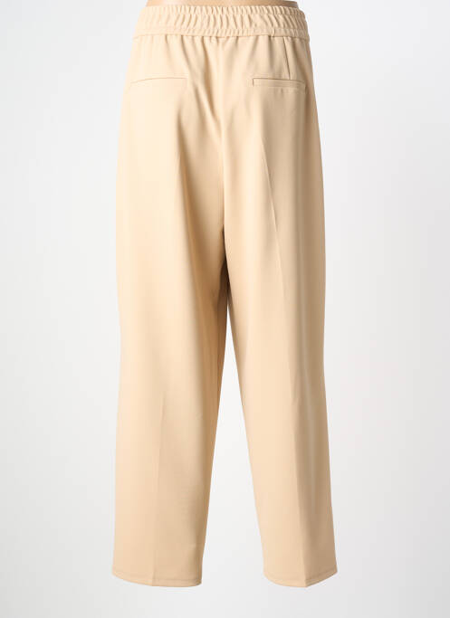 Pantalon large tissage crêpe taille normale beige BETTY BARCLAY femme
