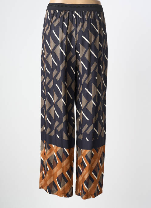 Pantalon large tissage popeline taille normale noir PAUL BRIAL femme