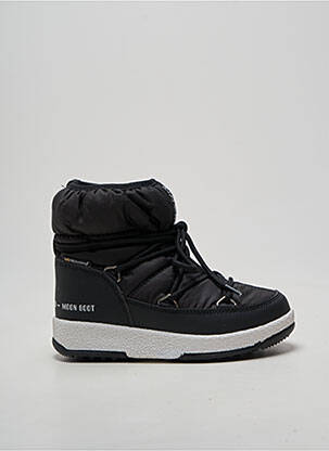 Bottines/boots fermeture lacets bout rond noir MOON BOOT enfant