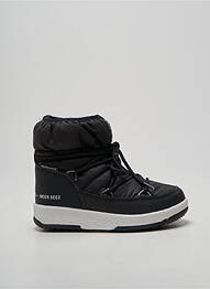 Bottines/boots fermeture lacets bout rond noir MOON BOOT enfant
