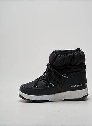 Bottines/boots fermeture lacets bout rond noir MOON BOOT enfant