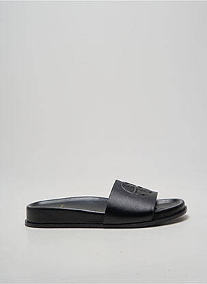Mules/sabots semelle extérieure cuir talon plat jusqu'à 3cm noir ANINE BING femme
