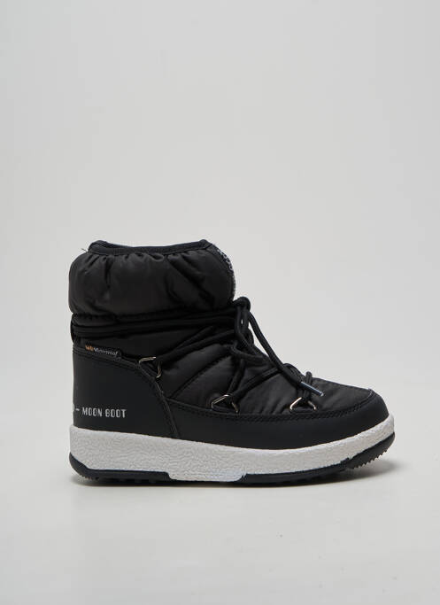 Bottines/boots fermeture lacets bout rond noir MOON BOOT enfant