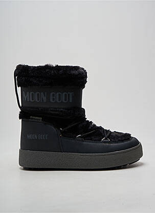 Bottines/boots bout rond talon de 4 à 6cm noir MOON BOOT femme