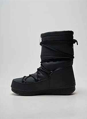 Bottines/boots bout rond talon plat jusqu'à 3cm noir MOON BOOT femme