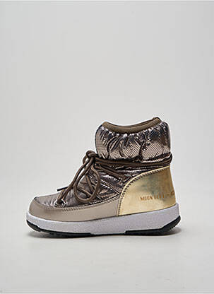 Bottines/boots bout rond bout rond or MOON BOOT fille