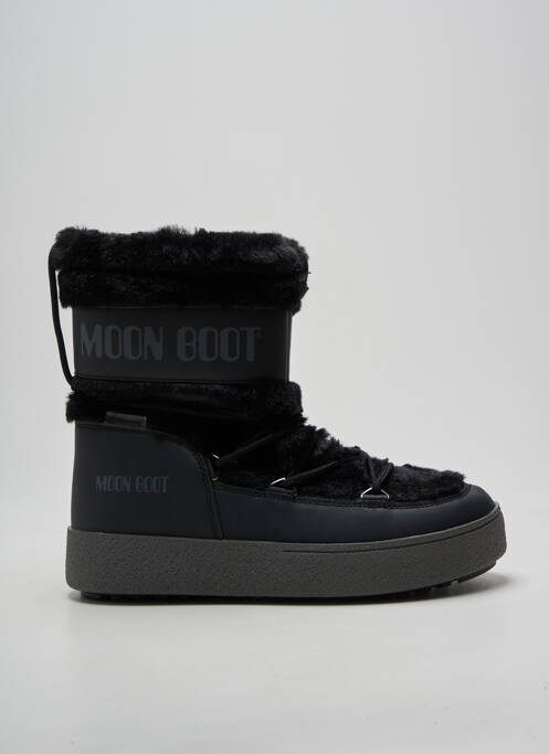 Bottines/boots bout rond talon de 4 à 6cm noir MOON BOOT femme