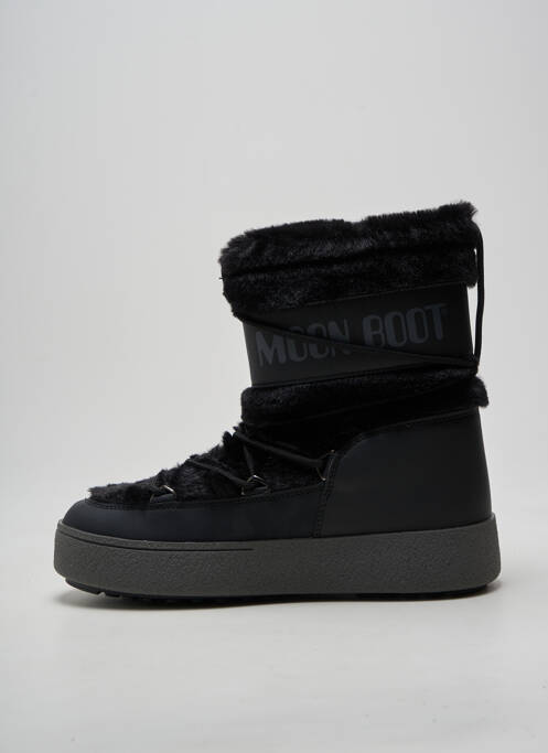 Bottines/boots bout rond talon de 4 à 6cm noir MOON BOOT femme