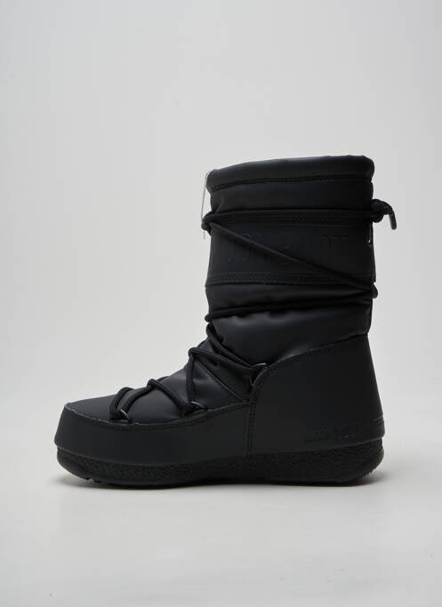 Bottines/boots bout rond talon plat jusqu'à 3cm noir MOON BOOT femme