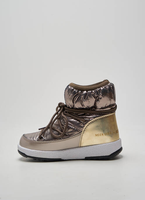 Bottines/boots bout rond bout rond or MOON BOOT fille