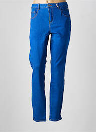 Jeans coupe slim taille normale taille normale bleu CREAM femme