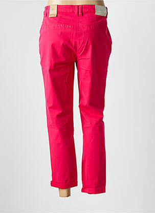 Pantalon chino taille basse taille basse rose CECIL femme