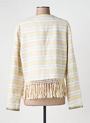 Veste chic tissage crêpe beige ESQUALO femme