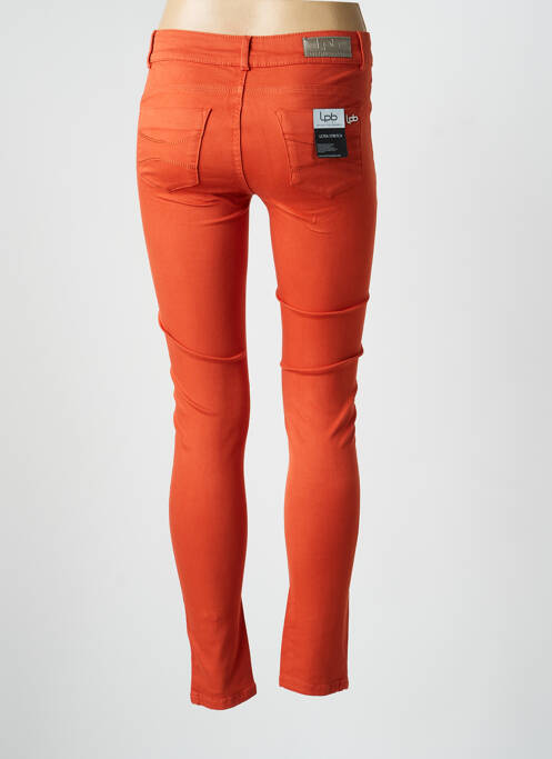 Jeans skinny stretch taille basse orange LES P'TITES BOMBES femme