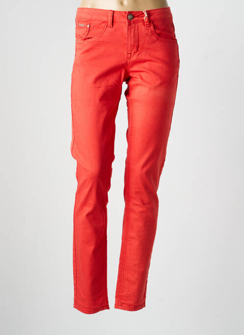 Jeans coupe slim taille basse taille basse orange CREAM femme