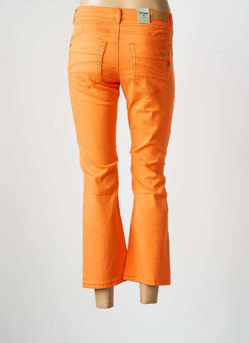 Jeans bootcut taille normale taille normale orange CREAM femme