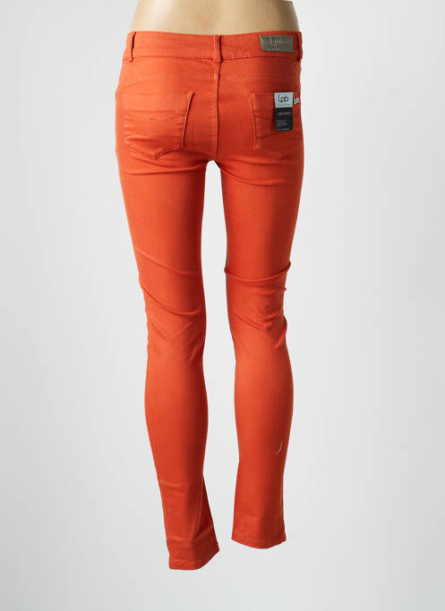 Jeans skinny stretch taille basse orange LES P'TITES BOMBES femme