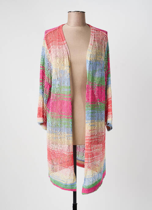 Gilet manches longues manches 3/4 rose LE BAIN BY LINGERIE LAND femme