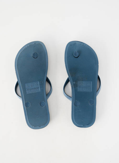 Tongs bout ouvert talon plat jusqu'à 3cm bleu IPANEMA femme