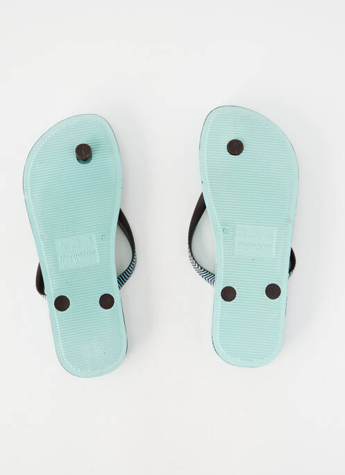 Tongs bout ouvert talon plat jusqu'à 3cm bleu IPANEMA femme