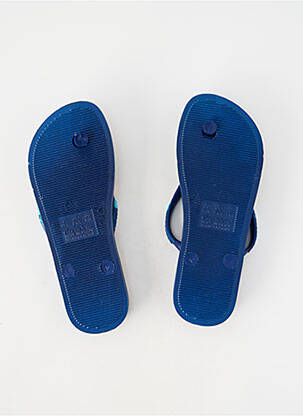 Tongs bout ouvert talon plat jusqu'à 3cm bleu IPANEMA femme