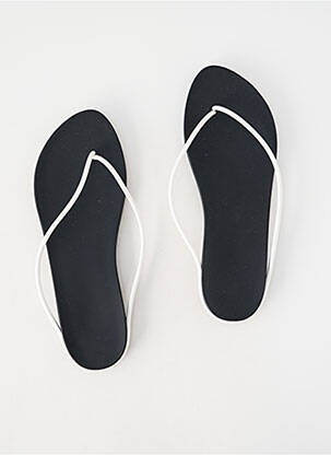 Tongs bout ouvert talon plat jusqu'à 3cm blanc IPANEMA femme