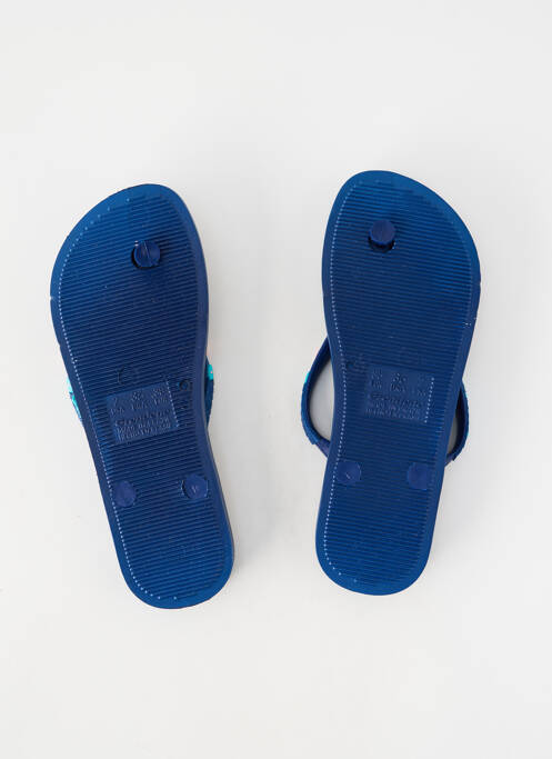 Tongs bout ouvert talon plat jusqu'à 3cm bleu IPANEMA femme