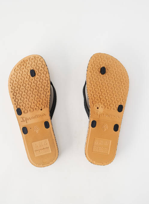 Tongs bout ouvert talon plat jusqu'à 3cm marron IPANEMA femme